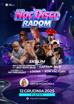 Radom Wydarzenie Koncert Noc Disco Radom 2025