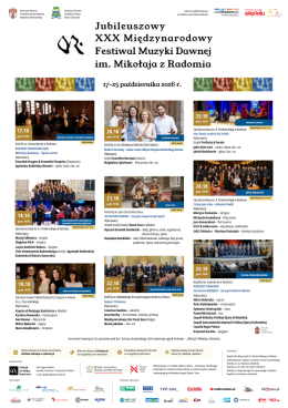 Radom Wydarzenie Festiwal Noc fiesty i podróż do źródła