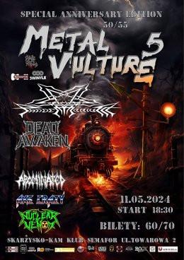 Skarżysko-Kamienna Wydarzenie Koncert Metal Vulture 5 | Pandemonium, Diving Stove, Abominated, Axe Crazy, Nuclear Venom
